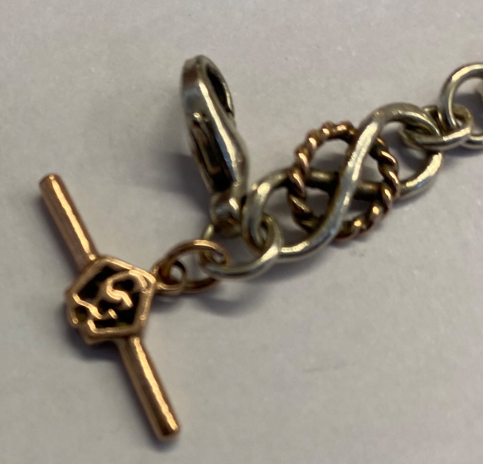 "Clogau Sterling Silver & Rose Gold Bracelet" eBay