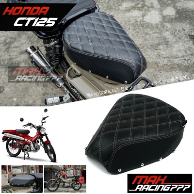 honda trail 125 CT125 2020-2024 Black Replacement slim seat seats cushion Thread