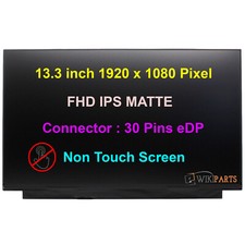 Ersatz NV133FHM-N43 V8.0 13,3" FHD IPS LED LCD Display 30 Pin eDP UK
