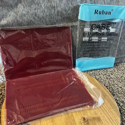 NEW Ruban Marsala Red Hard Cover for Macbook