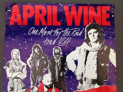 Poster tour concerto aprile 1984 Wine & Corey Hart - Foto 2 di 8