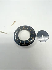 Original Refinished Vintage Jaeger LeCoultre Memovox  Alarm Dial & Hands 28mm