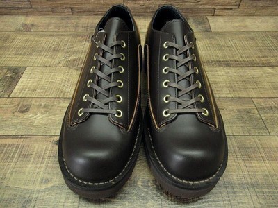 Danner D210500 Bull Run Plain Toe Leather Men's Shoes Dark Brown US9 JPN