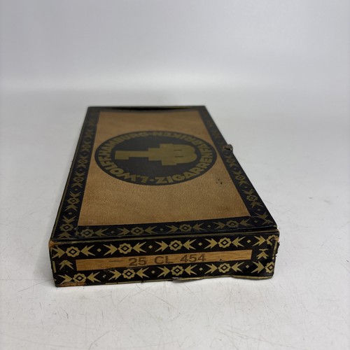 Scatola Sigari Legno Wolff Amburgo Vintage Vuota 25 CL 454 Dr Solf #19 - Foto 4 di 9