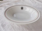 Vintage The Gillsy Hotel Cleveland Ohio 8" Oval Serving Bowl Dish Syracuse China — photo 1