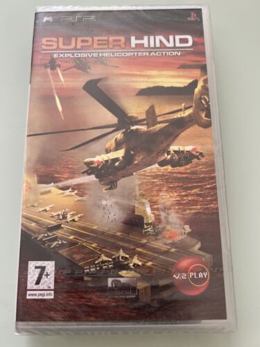 super hind explosive helicopter action psp neuf blister playstation pal - Photo 1/3