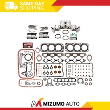 Full Gasket Set Pistons Bearings Fit Mistsubishi 3000gt Dodge Stealth 3.0 6g72 Full Gasket Set Pistons Bearings Fit Mistsubishi 3000gt Dodge Stealth 3.0 6g72