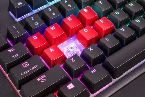 Thermaltake Premium X1 RGB Cherry MX Blue Keyboard / KB-TPX-SSBRUS-01 - Picture 3 of 6