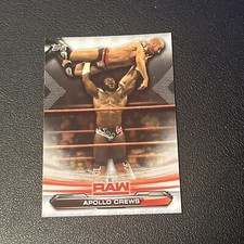 2019 Topps WWE Raw - #4 Apollo Crews