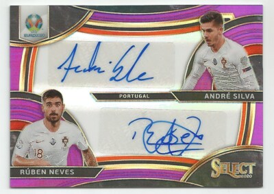 2020 Select UEFA Euro ANDRE SILVA / RUBEN NEVES Dual Auto ...