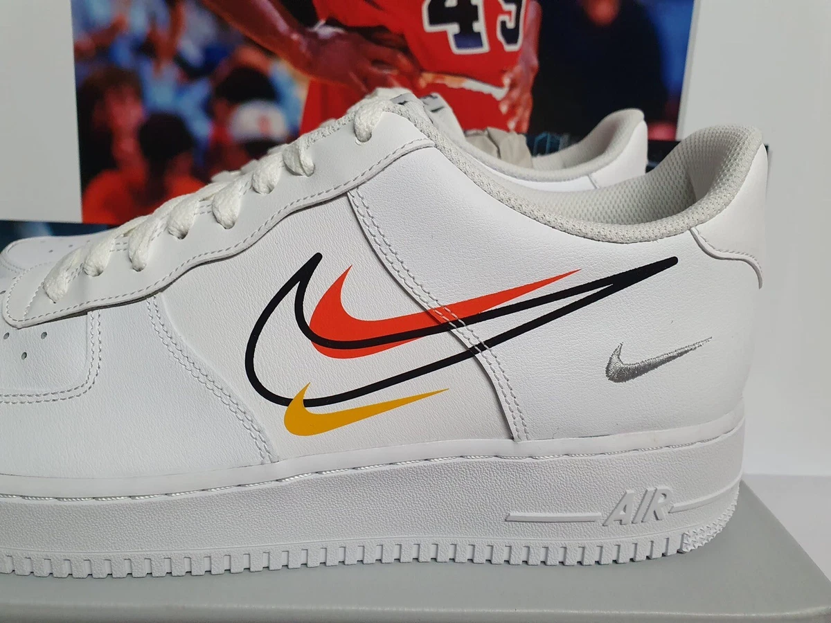 NIKE AIR FORCE 1 LOW 'MULTI-SWOOSH' - DM9096-100 