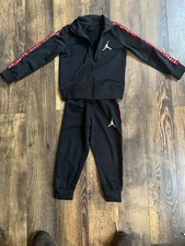 Kids Air Jordan Nike Tricot 2-Piece Full-Zip Jogging Suit Set