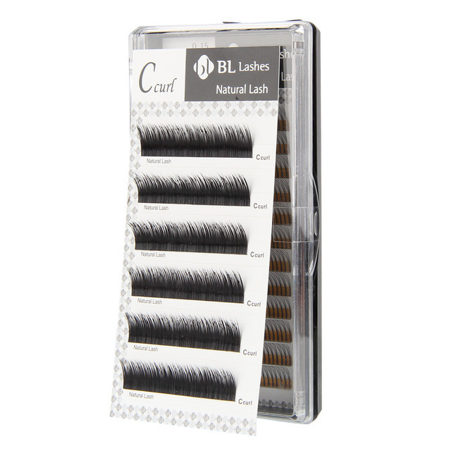 Faux Cils Extensions BLINK BL En Vison Synthétique - Plateau Individuel, Effet Volume, Neuf