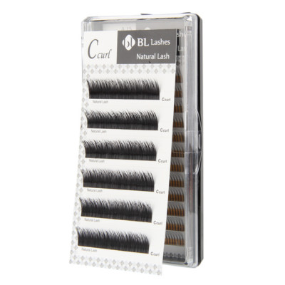 Blink BL Wimpern echte Nerzwimpern J, B, C, D Locken einzelne Wimpernverlängerungen