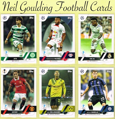 Topps UEFA Klubwettbewerbe 2022-23   UCC - 1. AUSGABE   Fußballkarten