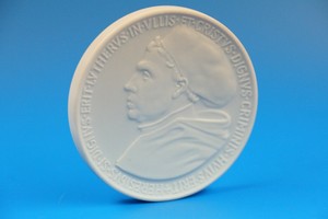 Meissen Porzellan Erinnerungsmedaille / Medaille Martin ...