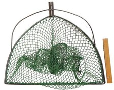 Kescher XL BB73cm eckig inkl Netz MW 20mm Abfischen Teichwirt Fischzucht