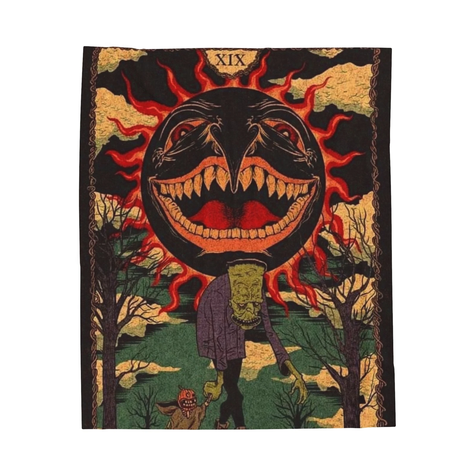 The Sun Soft Throw Fleece Blanket