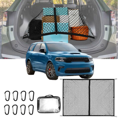 Car Truck Cargo Net Envelope Style Heavy-Duty Storage Mesh For Dodge Durango SRT