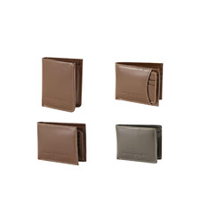 PORTAFOGLIO DA UOMO SLIM IN VERA PELLE PER SOLDI CON PORTA CARTE DI CREDITO