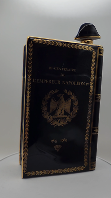 CAMUS NAPOLEON Cognac Blue Book Limoges 700ml Empty Decanter Gold
