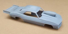 ABS-LIKE RESIN 3D PRINTED 1/25 1969 CHEVY CAMARO OUTLAW, SUPER GAS PRO BODY