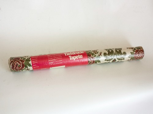 Floral Damask Wallpaper French Vintage Complete Roll with Fabulous Roses Design - Picture 3 of 20