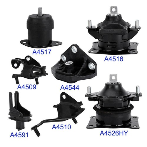 Kit 7 PCS Motor Engine & Trans Mounts Fits Acura TSX 20042008 2.4L
