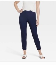 Women's High-Rise Skinny Ankle Pull-On Pants - A New Day Sz 8