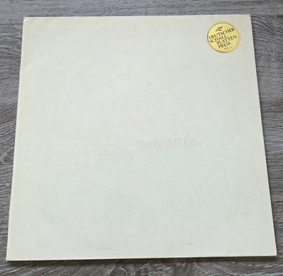 Beatles White Album NL Dutch 1984 Low No. 009535 Misprint Audiophile GLASS UNION