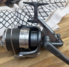 Mulinello Shimano Navi XSA 8000 Big Pit pesca carpa bobina anteriore in lega ottime condizioni