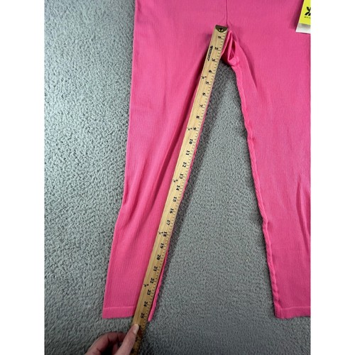 All In Motion Leggings Girls XXL 2XL Pink Activewear Stretch High Rise Panel NWT - Picture 3 of 8
