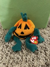 Ty Beanie Baby Pumpkin’ 1998 MWMTs DISCONTINUED AND SUPER RARE!! 