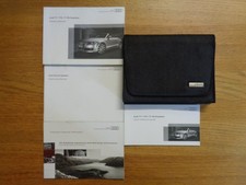 Audi Tttts Tt Rs Roadster Owners Handbookmanual And Pack 06-10