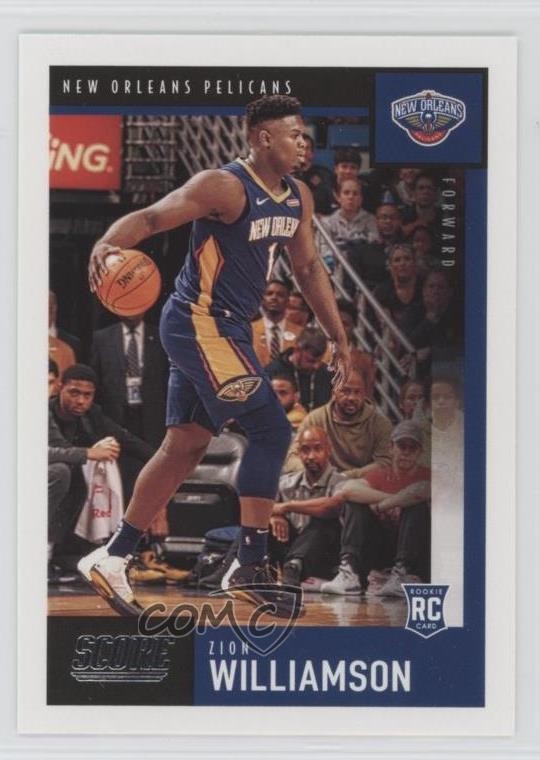 2019-20 Panini Chronicles Score Zion Williamson #614 1k74