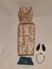 Vintage 59' Barbie Original Golden Girl #911 Gold Brocade Outfit