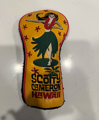 2020 Hawaii Open scotty Cameron fairway wood head cover