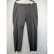 Calvin Klein Slim Fit Mens Dress Pants Charcoal Gray P40W X30L Stretch
