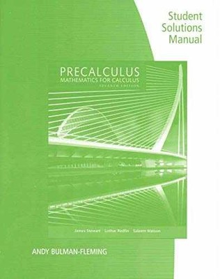 Student Solutions Manual for - Paperback, by Stewart James - Acceptable w