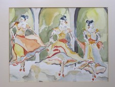 sale☆ニューヨーク画家 フラメンコ Flamenco in Red – Key West Gallery