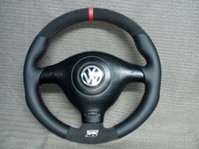 Lenkrad VW Golf 4 IV R32 Bora Passat Lenkrad Sport mit Airbag Neu Beziehen