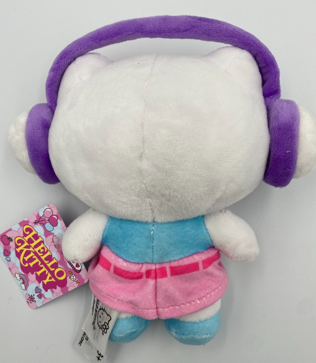 Hello Kitty and Friends Plush Toy with Headphones Outfit Sanrio 6