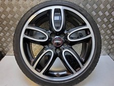 MINI F55 F56 F57 JCW 18" Black Cup Spoke 509 Alloy Wheel Rim and Tyre 6855115