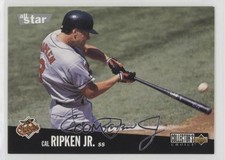 1996 Collector's Choice All-Star Silver Foil Signature Cal Ripken Jr #1 HOF 1s4u