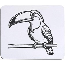 Tappetino per mouse / tappetino da scrivania 'Toucan on a Branch' (MO00043941)