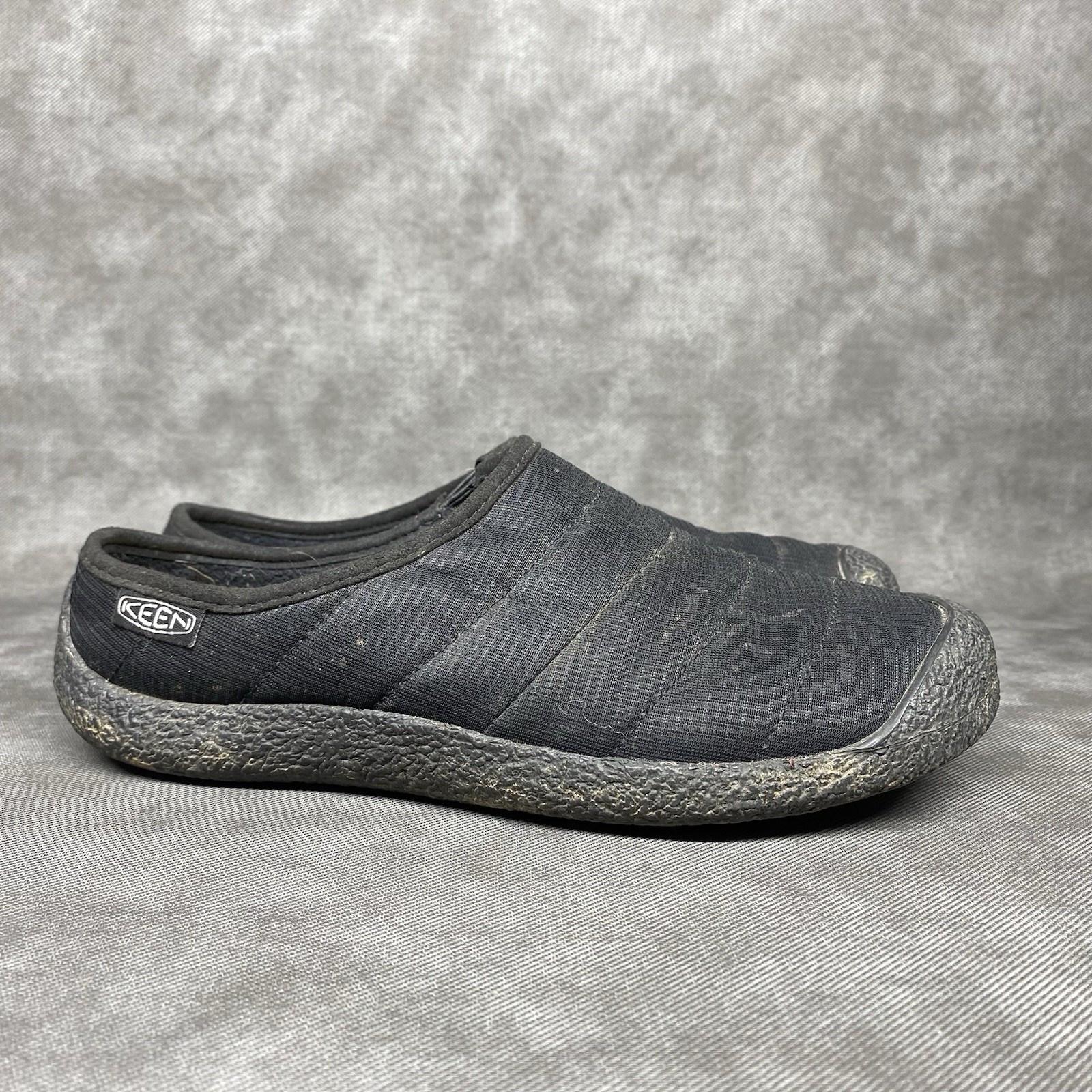 Scarpe da donna Keen Howser Slide nere foderate Mule taglia 8 LEGGI slip on