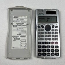 Casio FX-115MS S-V.P.A.M. Solar Powered Scientific Calculator Tested Working