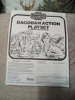 Vintage Star Wars 1981 Dagobah Action Playset Instructions Only Original Kenner!