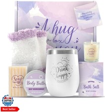 Self Care Gifts for Women, Birthday Gifts 6pcs Gift Basket, Spa Bath Sets for...