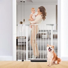 41" Tall Safety Pet Gate,Adjustable 29.92"-43.71" Wide,No Drilling Pressure M...